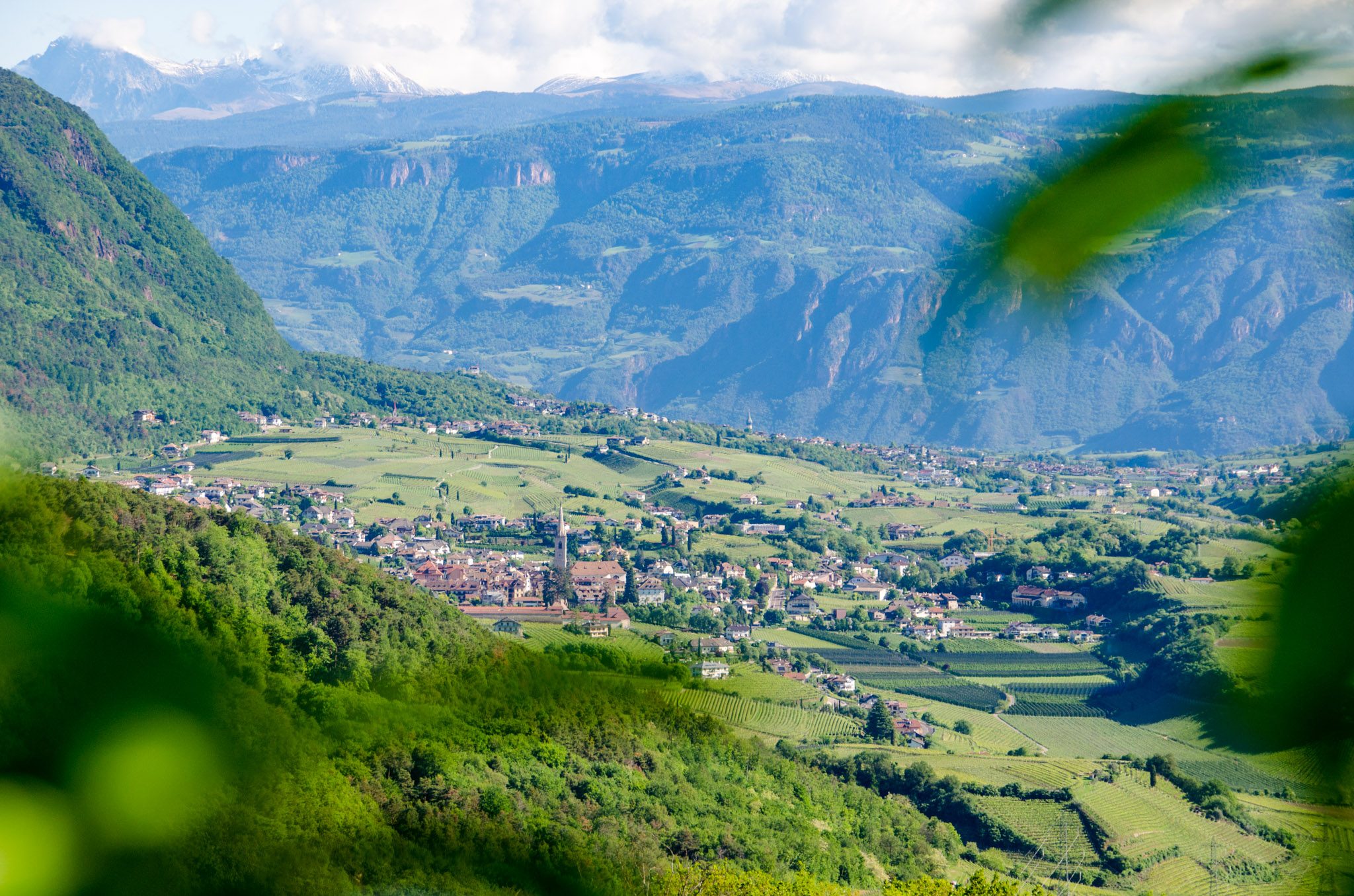 Kaltern und die Südtiroler Weinlandschaft